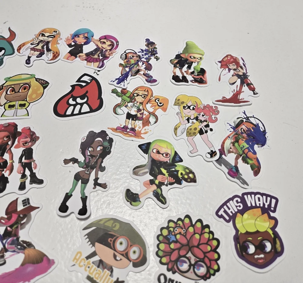 50 Platoon Video Game Character Stickers New In Plastic Seal
